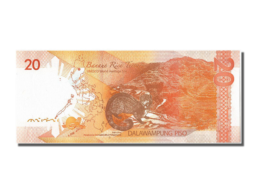 Geldschein, Philippinen, 20 Piso, 2010, UNZ