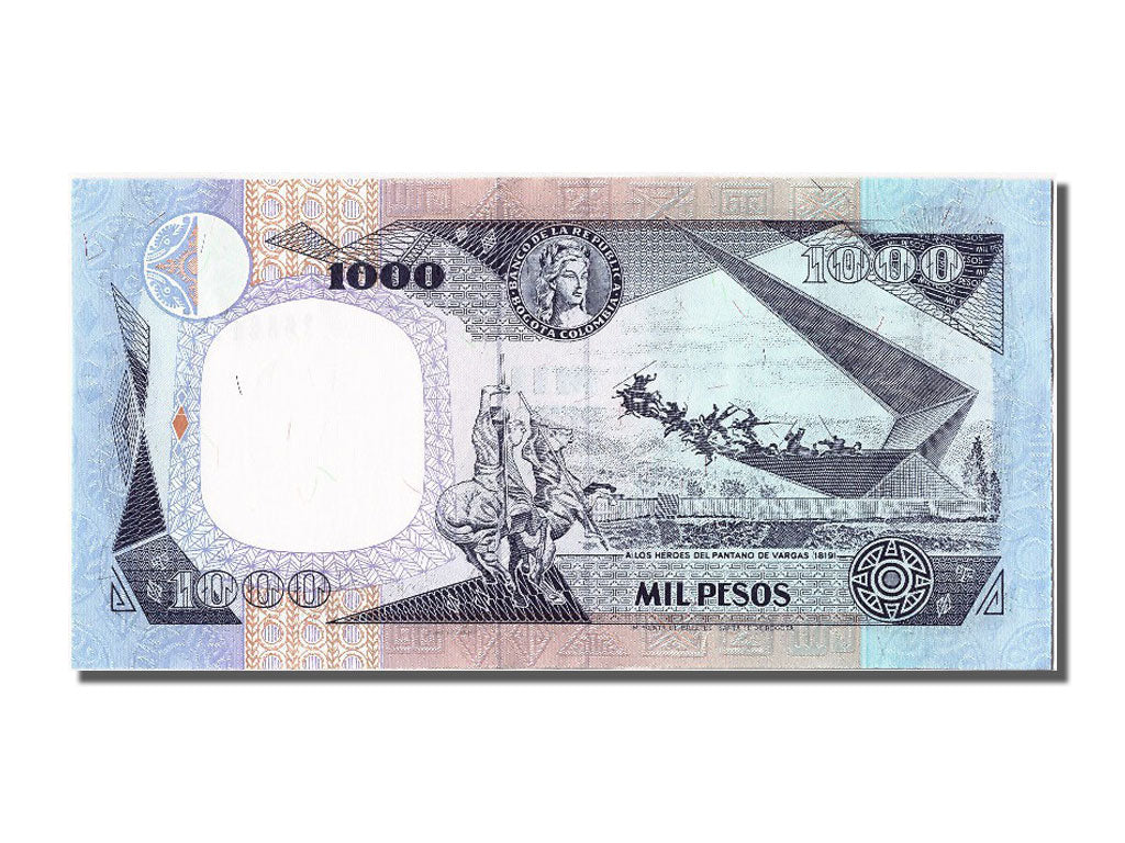 Billete, 1000 Pesos, 1995, Colombia, 1995-08-02, UNC