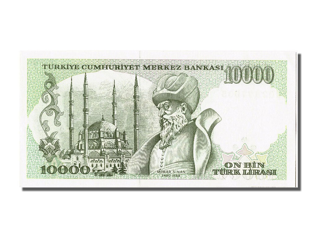 Geldschein, Türkei, 10,000 Lira, 1970, UNZ-