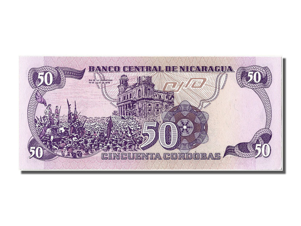 Banknote, Nicaragua, 50 Cordobas, 1984, UNC(65-70)