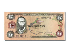 Banknote, Jamaica, 2 Dollars, 1993, 1993-02-01, UNC(65-70)