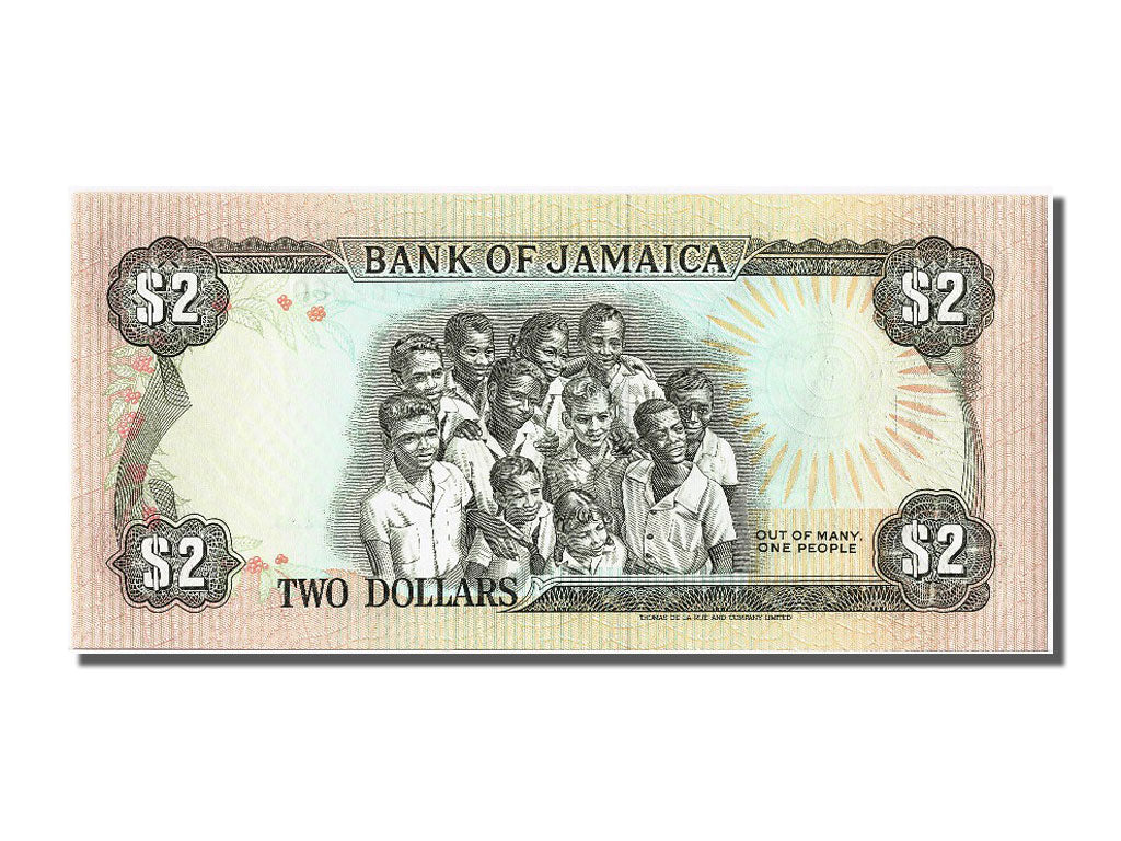 Banknote, Jamaica, 2 Dollars, 1993, 1993-02-01, UNC(65-70)