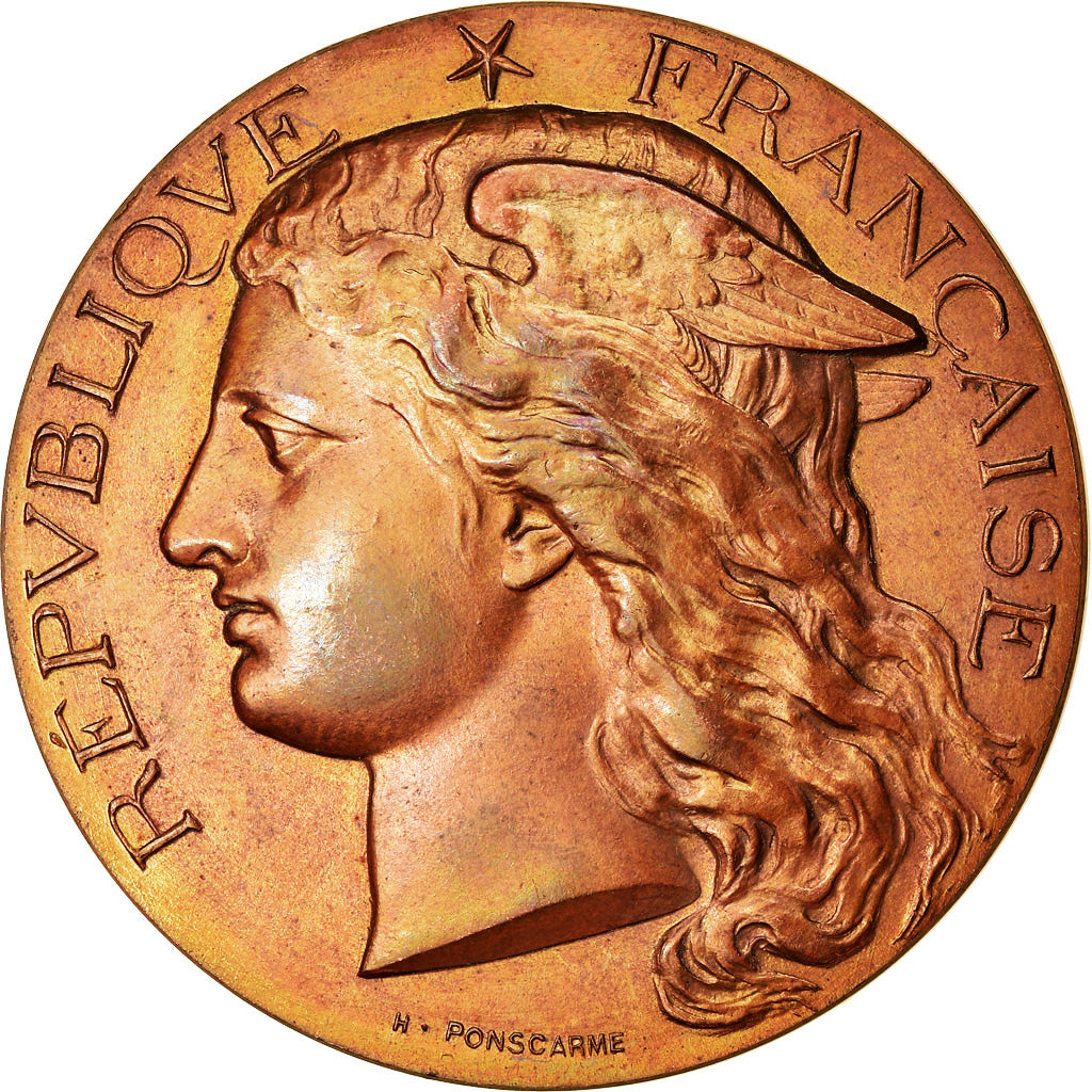 França, Medal, Agriculture, Concours Régional, Versailles, 1891, Ponscarme