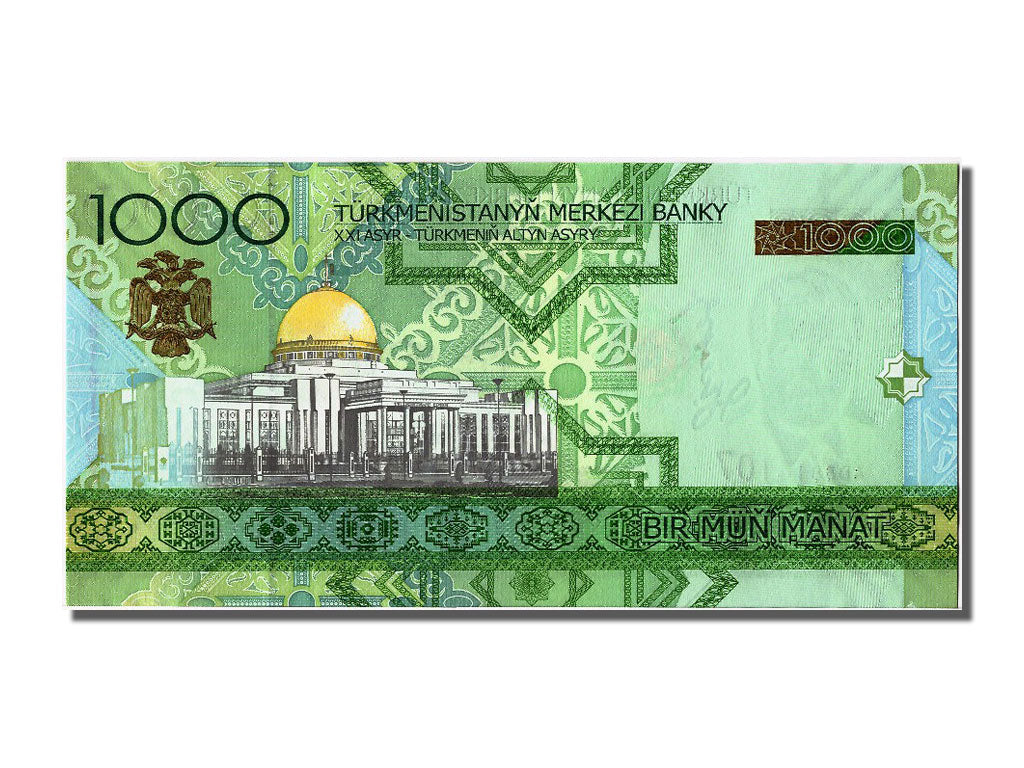 Banconote, Turkmenistan, 1000 Manat, 2005, FDS