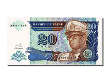 Banconote, Zaire, 20 Nouveaux Zaïres, 1993, 1993-06-24, FDS
