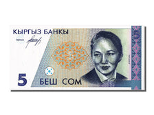 Banknote, KYRGYZSTAN, 5 Som, UNC(65-70)