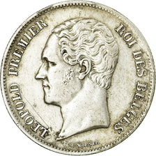 Coin, Belgium, Leopold I, 2-1/2 Francs, 1849, Brussels, AU(50-53), Silver, KM:11
