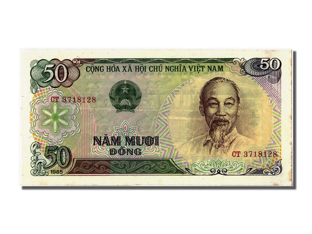 Banknote, Viet Nam, 50 D<ox>ng, 1985, UNC(63)