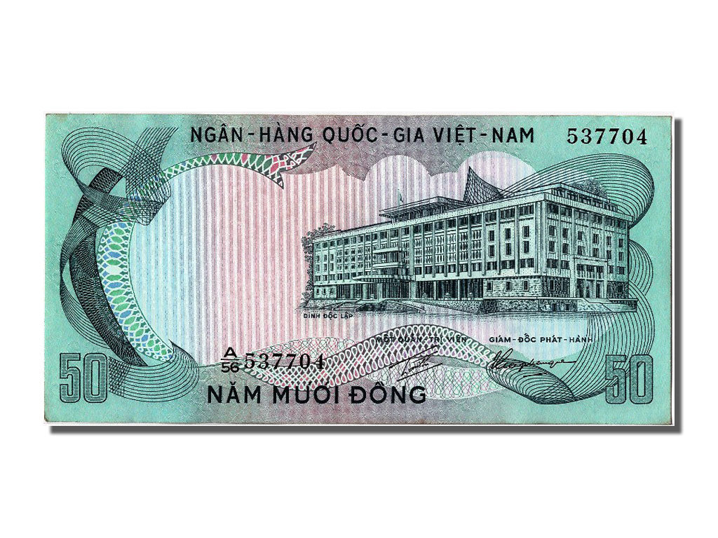 South Viet Nam, 50 D<ox>ng, KM #30a, UNC(63), A/56 537704