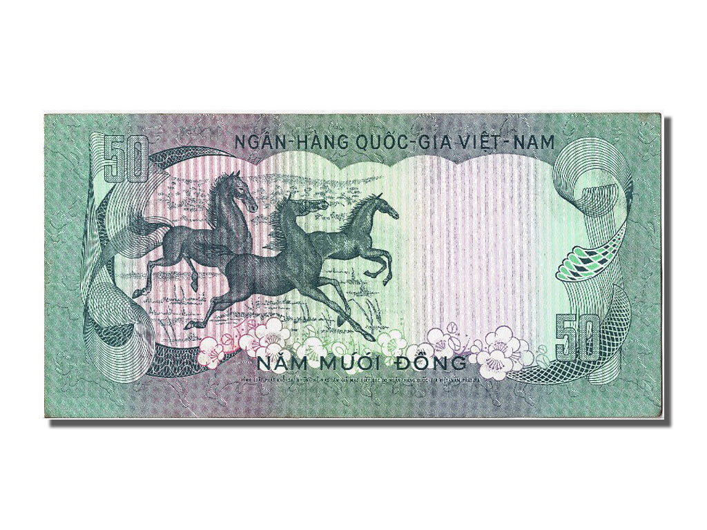 South Viet Nam, 50 D<ox>ng, KM #30a, UNC(63), A/56 537704
