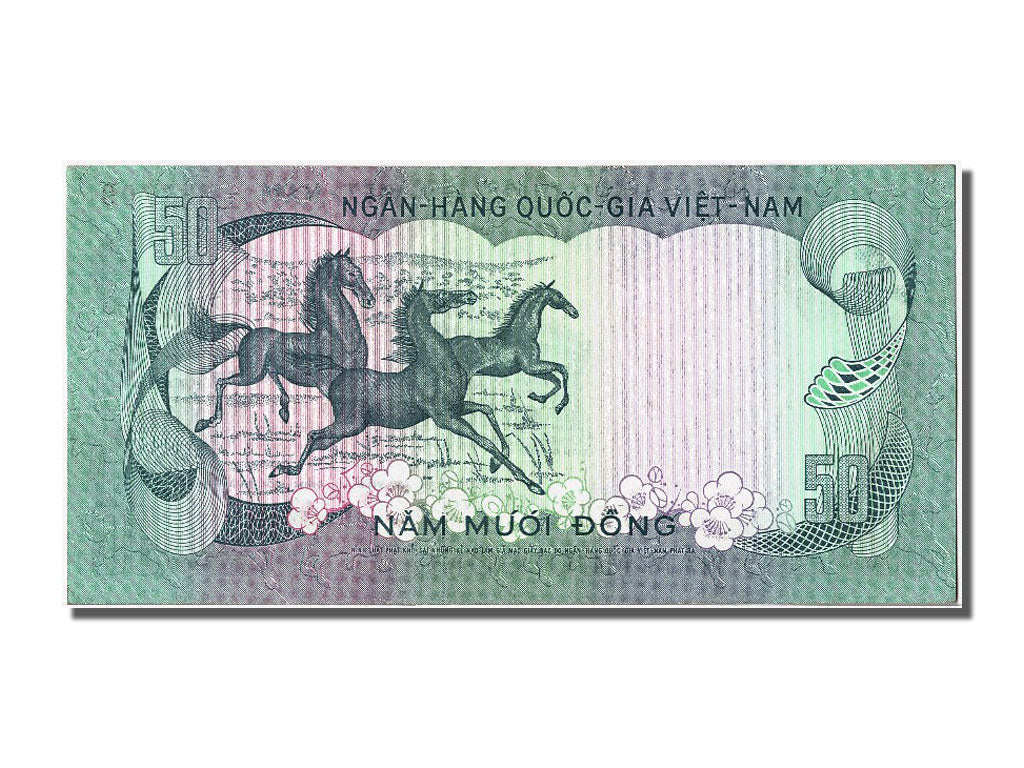 South Viet Nam, 50 D<ox>ng, KM #30a, UNC(63), A/55 376673