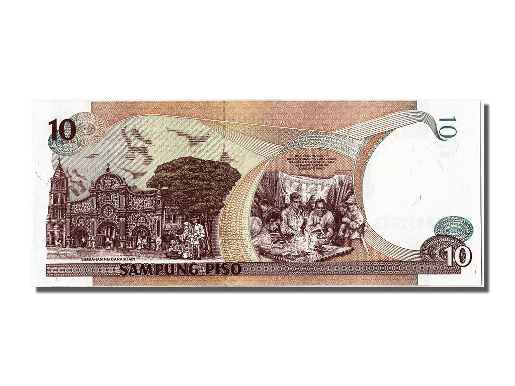 Philippines, 10 Piso, 1998, KM #187c, UNC(65-70), TW632646