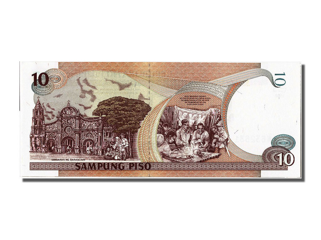 Philippines, 10 Piso, 1998, KM #187c, UNC(65-70), TW632631