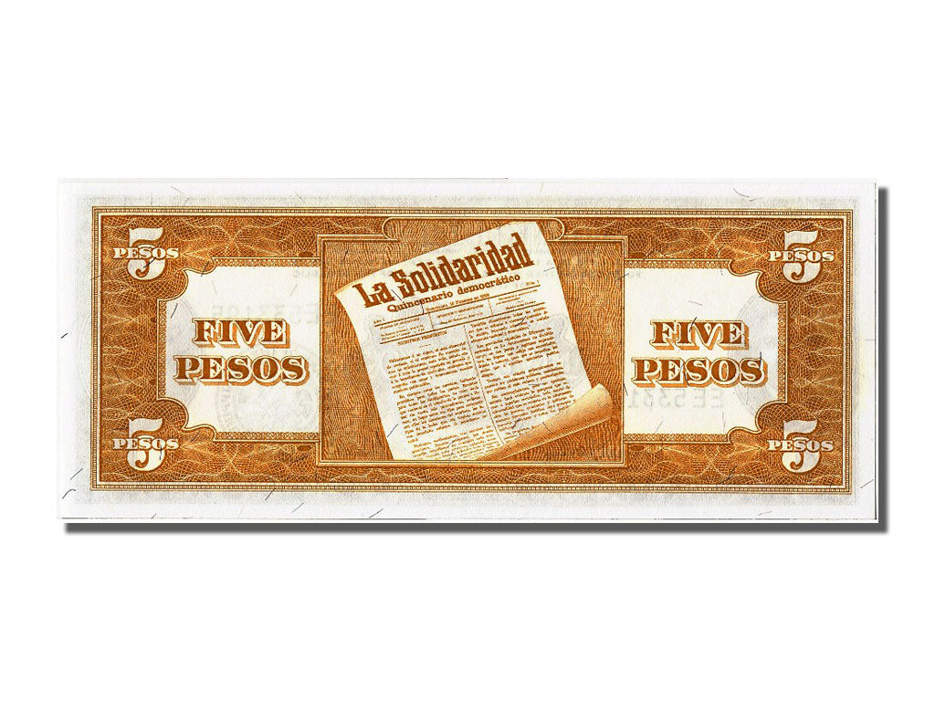 Banconote, Filippine, 5 Pesos, FDS