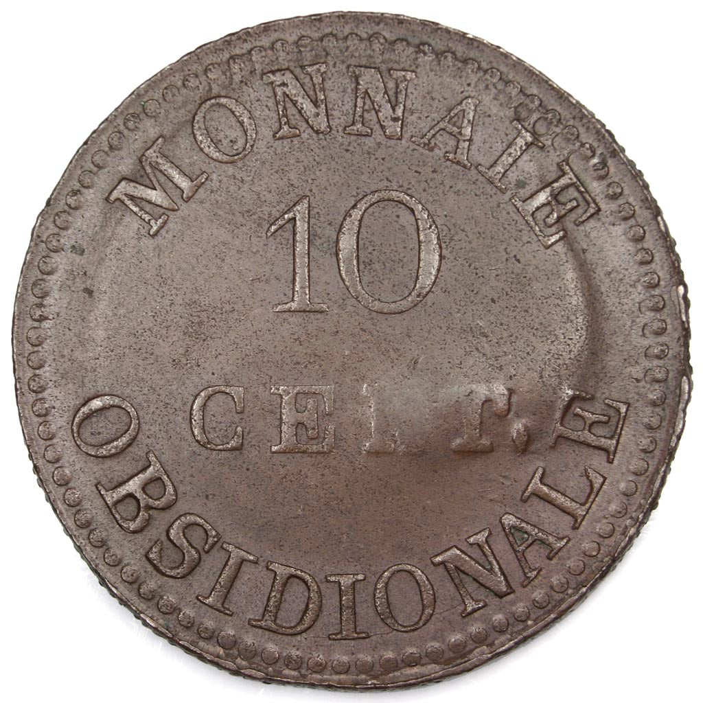 Première Restauration, 10 Centimes