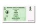 Banknote, Zimbabwe, 5 Cents, 2006, 2006-08-01, UNC(65-70)