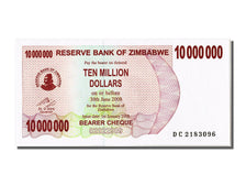 Billet, Zimbabwe, 10 Million Dollars, 2008, 2008-01-01, NEUF