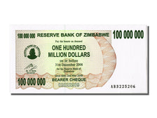 Banknote, Zimbabwe, 100 Million Dollars, 2008, 2008-05-02, UNC(65-70)
