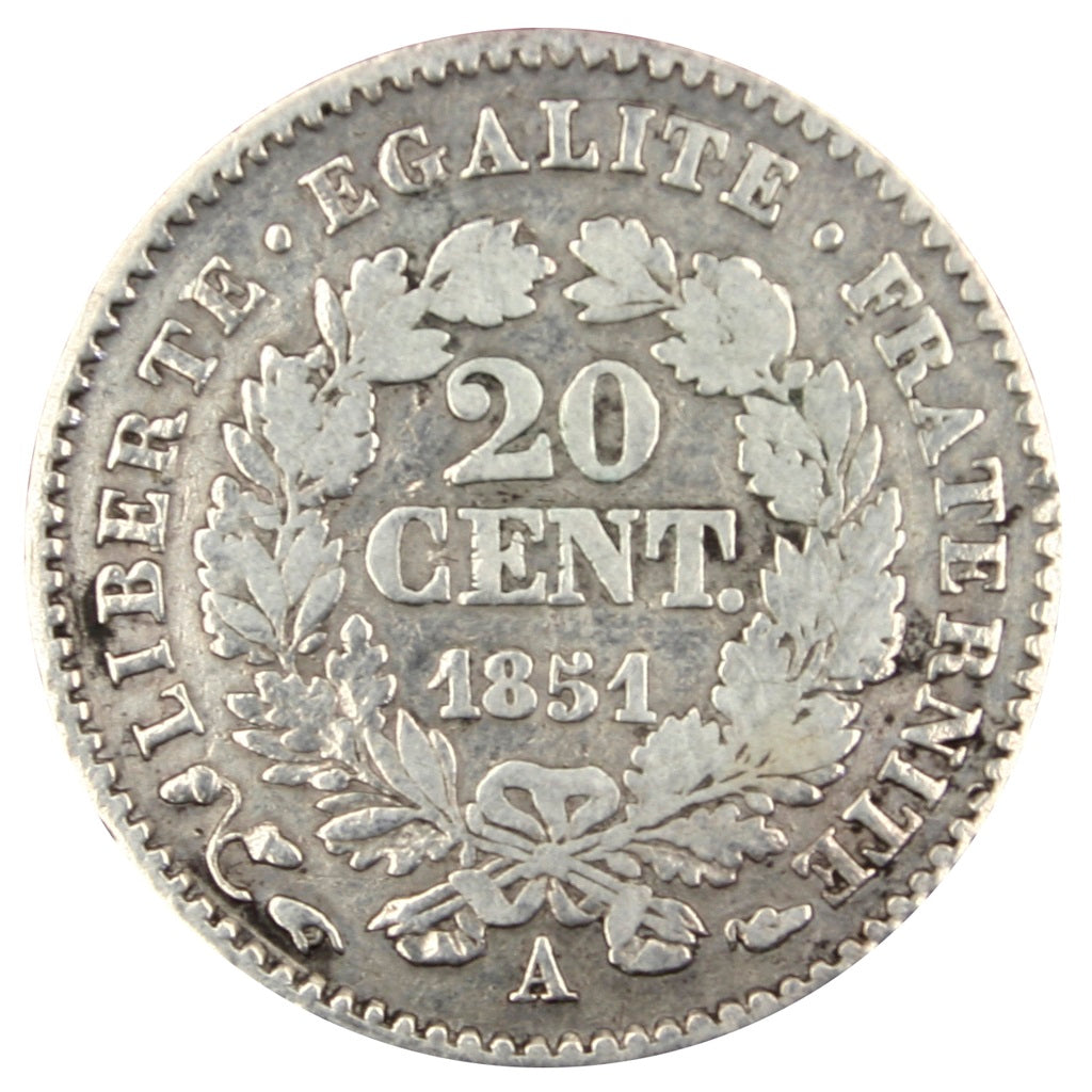 IIème République, 20 Centimes Cérès