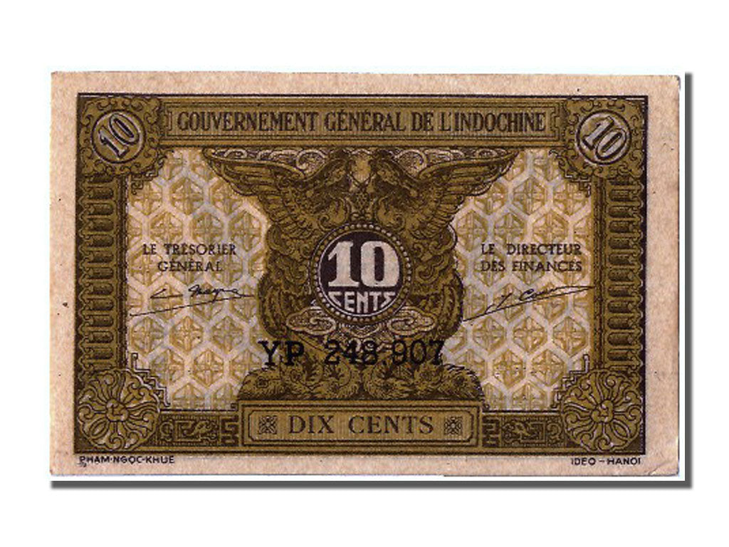 Indochine, 10 Cents type 1942