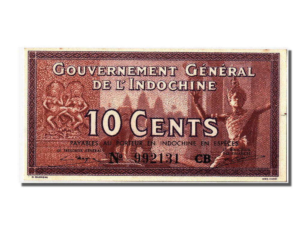 Banknote, French Indochina, 10 Cents, UNC(65-70)