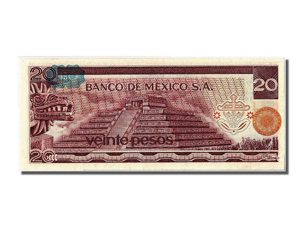 Banknote, Mexico, 20 Pesos, 1977, 1977-07-08, UNC(65-70)