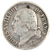 FRANCE, Louis XVIII, 1/4 Franc, 1823, Paris, KM #714.1, VF(20-25), Silver,...
