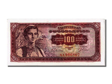Yugoslavia, 100 Dinara, 1963, KM #73a, 1963-05-01, UNC(63), AA 006807