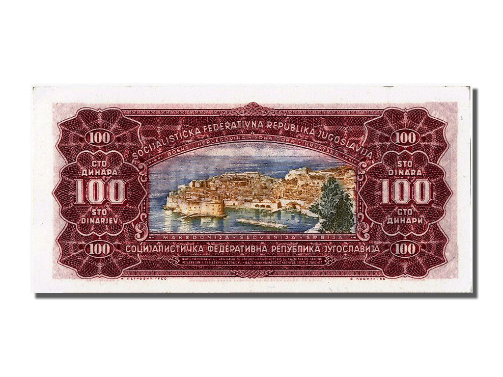 Banknote, Yugoslavia, 100 Dinara, 1963, 1963-05-01, UNC(63)