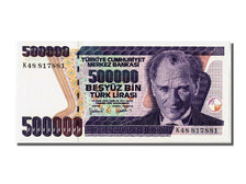 Billete, 500,000 Lira, 1970, Turquía, UNC
