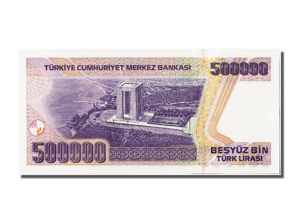 Billete, 500,000 Lira, 1970, Turquía, UNC