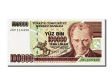 Turkey, 100,000 Lira, 1970, KM #206, UNC(65-70), J07 116480