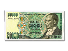 Banknote, Turkey, 50,000 Lira, 1970, UNC(65-70)