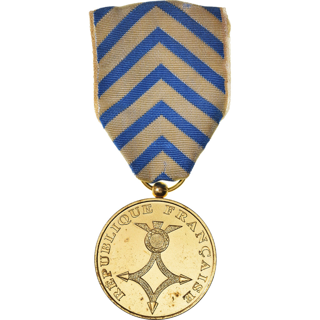 France, Commémorative d'Afrique du Nord, WAR, Medal, Excellent Quality, Bronze