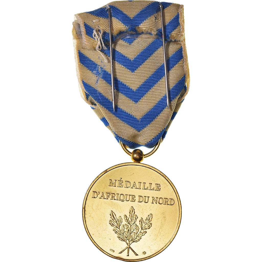 France, Commémorative d'Afrique du Nord, WAR, Medal, Excellent Quality, Bronze