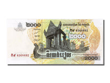 Banknote, Cambodia, 2000 Riels, 2007, UNC(65-70)