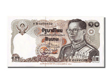 Billete, 10 Baht, Tailandia, UNC