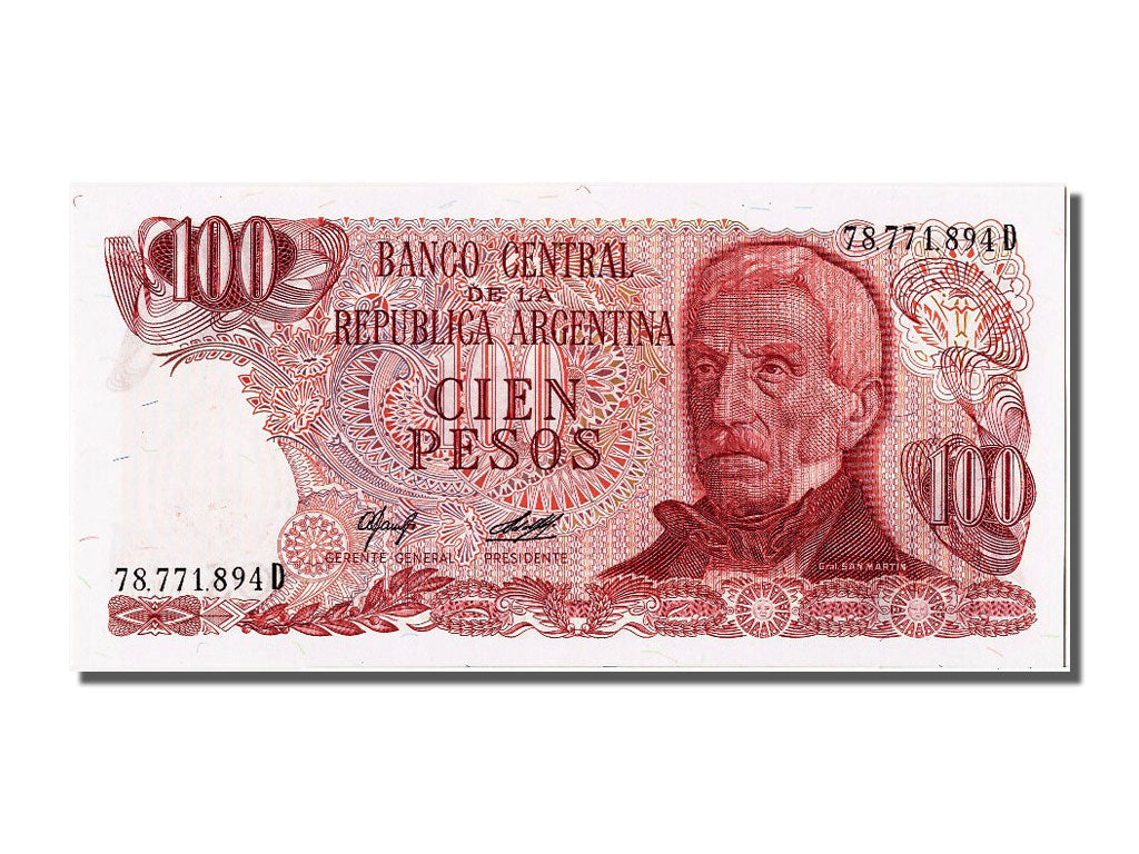 Geldschein, Argentinien, 100 Pesos, UNZ