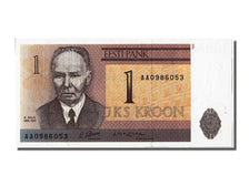 Biljet, Estland, 1 Kroon, 1992, NIEUW