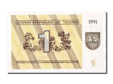 Geldschein, Lithuania, 1 (Talonas), 1991, UNZ