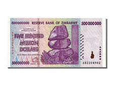 Zimbabwe, 500 Million Dollars, 2008, KM #82, 2008-12-12, UNC(65-70)