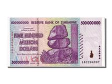Zimbabwe, 500 Million Dollars, 2008, KM #82, 2008-12-12, UNC(65-70)