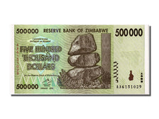 Banknote, Zimbabwe, 500,000 Dollars, 2008, 2008-11-05, UNC(65-70)