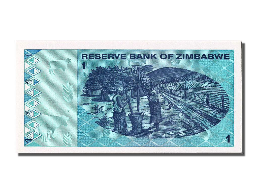 Banknote, Zimbabwe, 1 Dollar, 2009, 2009-02-02, UNC(65-70)