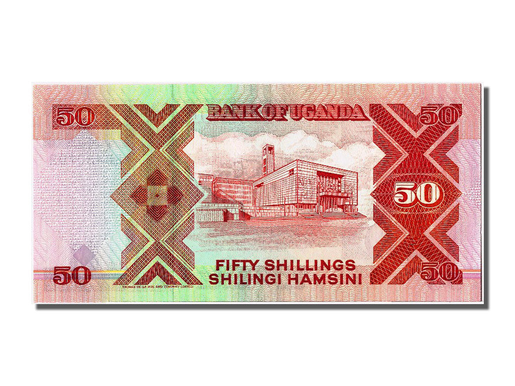 Banconote, Uganda, 50 Shillings, 1987, FDS