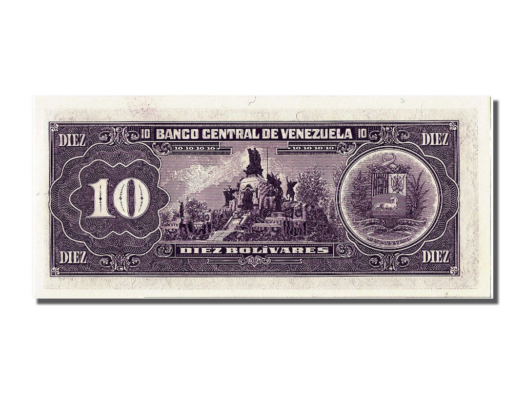 Banknote, Venezuela, 10 Bolívares, 1990, 1990-05-31, UNC(65-70)