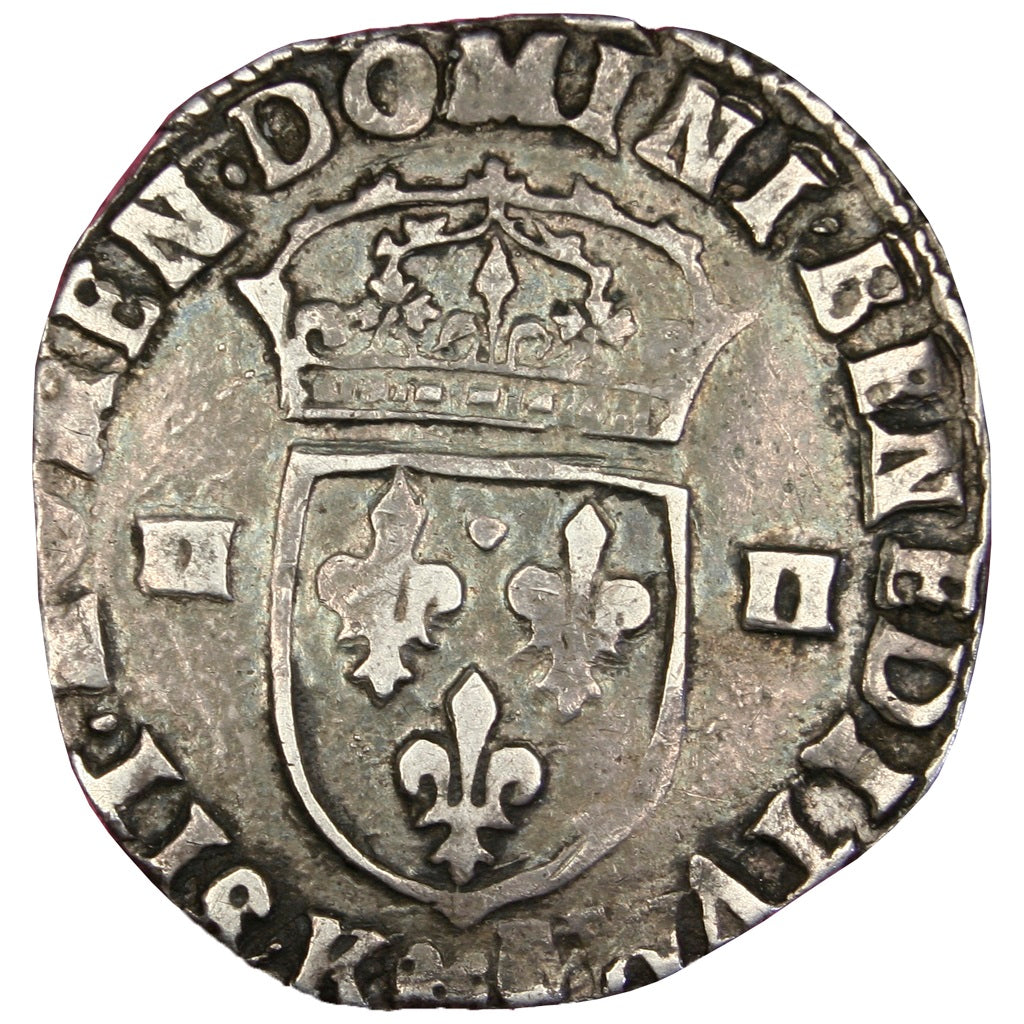 FRANCE, 1/4 Ecu, 1603, Bordeaux, VF(30-35), Silver, Sombart #4686, 9.59