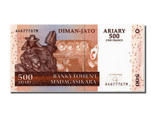 Banknot, Madagascar, 500 Ariary, 2004, UNC(65-70)