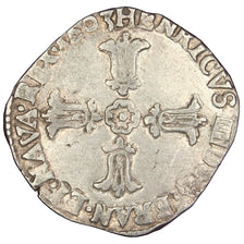 FRANCE, 1/4 ECU, 1603, Bordeaux, KM #A29, VF(30-35), Silver, Sombart #4686, 9.53
