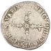 FRANCE, 1/4 Ecu, Bordeaux, EF(40-45), Silver, Sombart #4686, 9.44